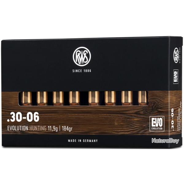RWS EVOLUTION 30.06 184 GRAINS