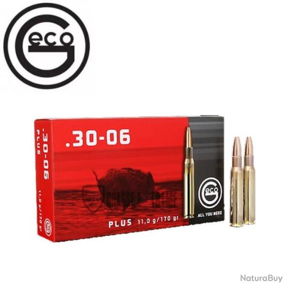 20 Munitions GECO cal 30-06 Sprg 170gr Plus