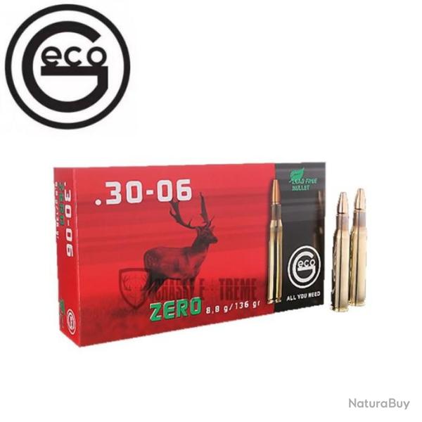 20 Munitions GECO Cal 30-06 Sprg 136Gr Zero