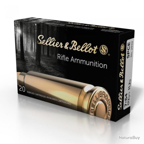 SELLIER BELLOT 7X64 SPCE 173 GRAINS