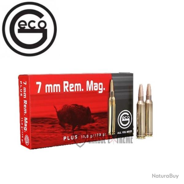 20 Munitions GECO Cal 7mm Rem 170gr PLUS