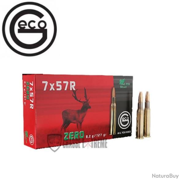 20 Munitions GECO Cal 7x57R 127Gr Zero