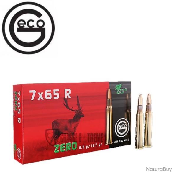 20 Munitions GECO Cal 7x65R 127gr Zero
