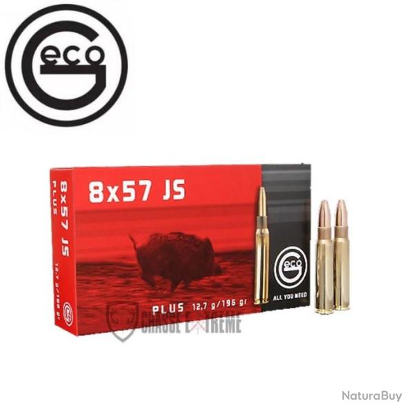 20 Munitions GECO Cal 8x57 JS 196gr Plus