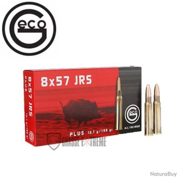20 Munitions GECO cal 8x57 JRS 196gr PLUS