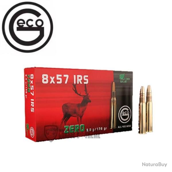 20 Munitions GECO Cal 8x57 JRS 139Gr Zero