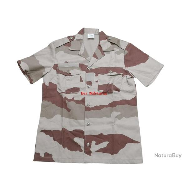 Taille S - 37/38 - Chemise manche courte fran�aise camouflage centre Afrique