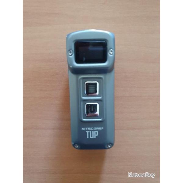 Lampe NITECORE TUP Grise - 1000Lm - Lg : 70,3mm - Dia t�te : 29,5mm