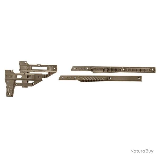 Kit Inserts Howa pour crosse Oryx Noir - Tan