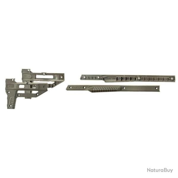 Kit Inserts Howa pour crosse Oryx Noir - Kaki