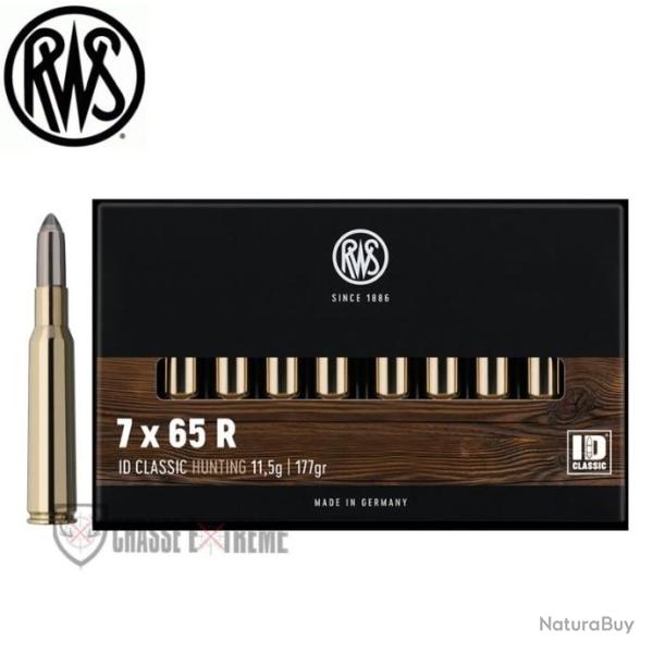20 Munitions RWS Cal 7X65R 177Gr ID Classic
