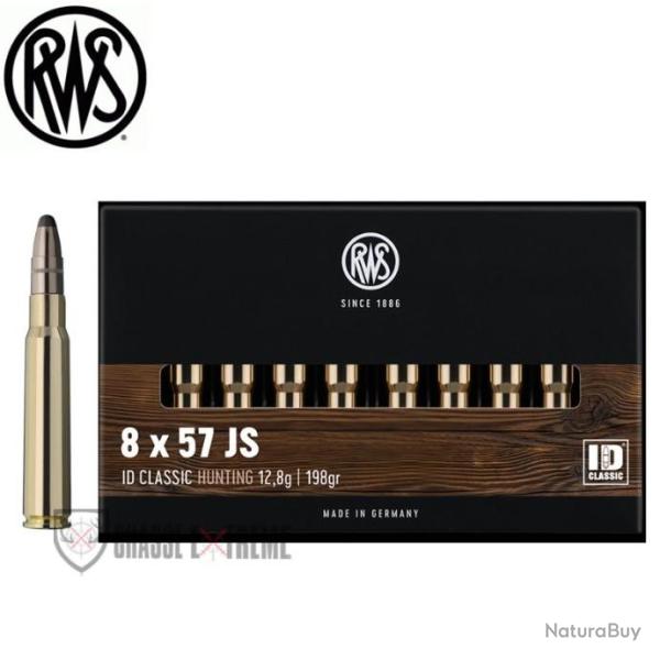 20 Munitions RWS Cal 8X57 JS 198gr ID Classic