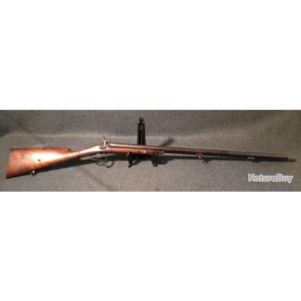 Fusil de chasse � capsule 19�me