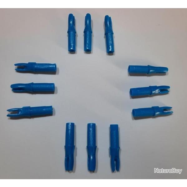 Lot de 12 Encoches Int�rieures Maximal-Archersgear Taille 6.2 Bleu