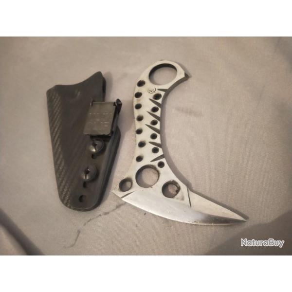 Photos de combat karambit artisan coutelier OH prod
