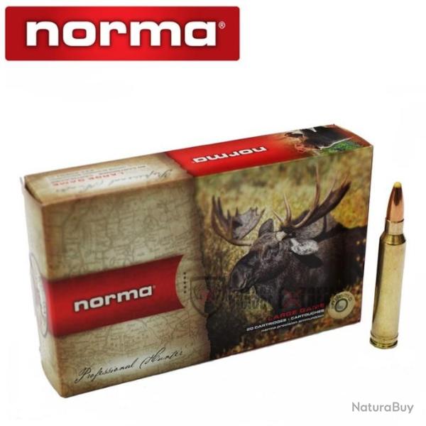 20 Munitions NORMA Cal 300 Wm 180 Gr Pointe Plastique