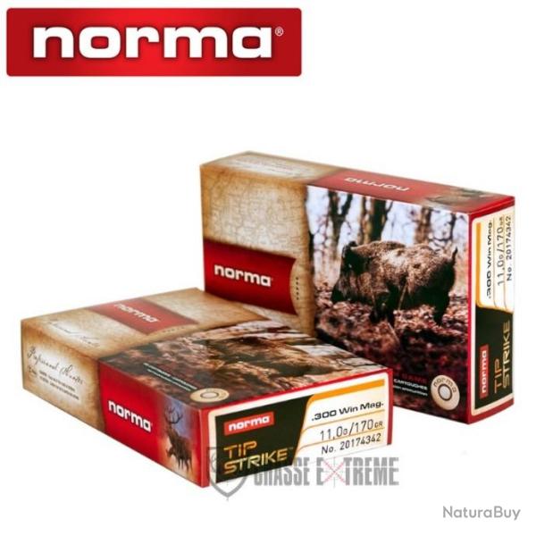 20 Munitions NORMA Cal 300 Wm 170gr Tipstrike