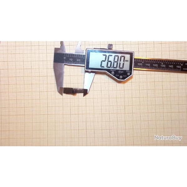 Ressort de d�tente � Percussion -Silex pour platine ou autres n�137 L.26.80 mm