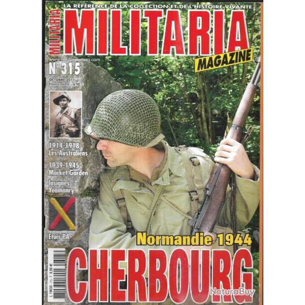 Militaria magazine 315 cherbourg 1944, gilets pare �clats guerre de cor�e, �tui de pistolet arm�e fr