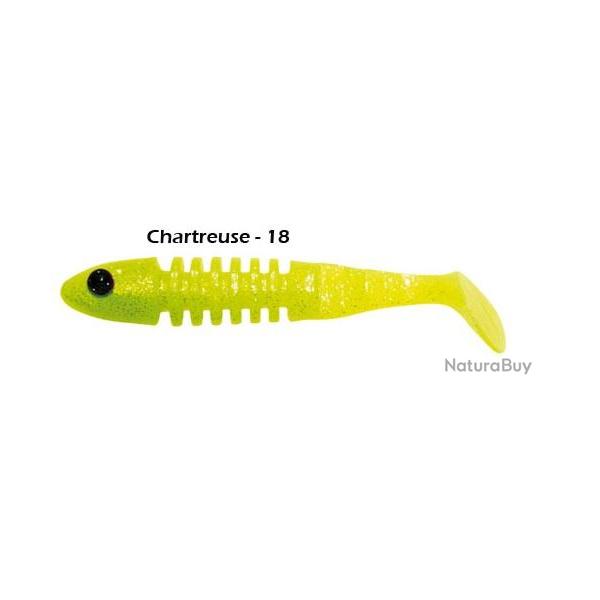 SKELETON 18CM BOITE DE 5 PIECES Chartreuse paillet� - 18