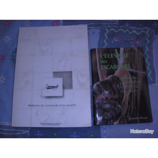 L'�levage des escargots (2 II�me �dition) + Memento de l'�leveur d'escargots