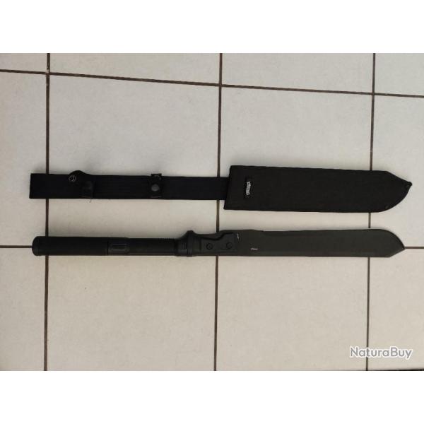 Walther , longue machette a deux mains ,Trs tranchante . ( 76 cm )