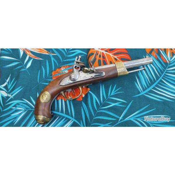 Pistolet AN XIII restaur�  Pr� XX�me  (livraison par Happy post 15�)