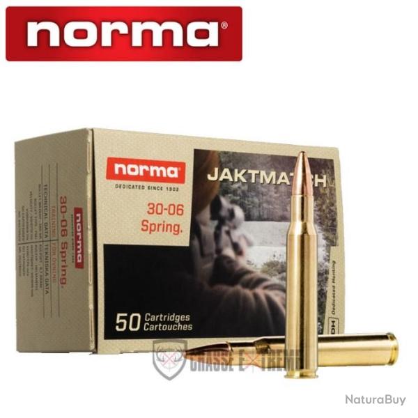 50 Munitions NORMA Cal 30-06-150gr Jakt Match
