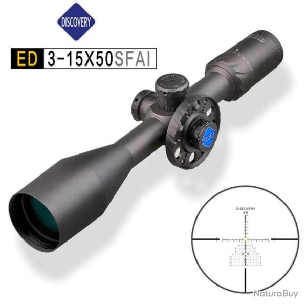 Discovery ED 3-15X50 FFP LIVRAISON GRATUITE!!