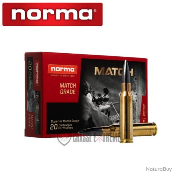 20 Munitions NORMA Diamond Line Cal 308 Win 168gr Match