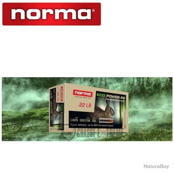 50 Munitions NORMA Eco Power Cal 22lr
