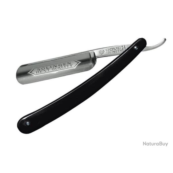 RASOIR DOVO 6/8 NOIR LAME CARBONE