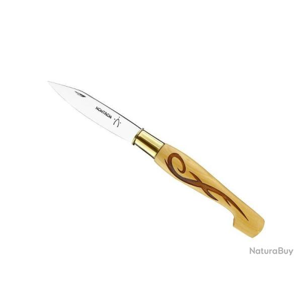 COUTEAU NONTRON 25 TATOO MANCHE SABOT 12CM