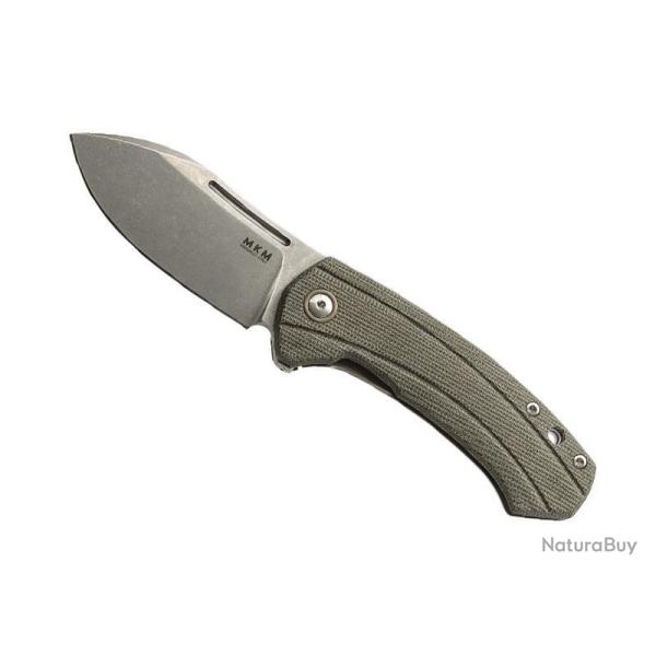 COUTEAU MKM COLVERA BY LIONSTEEL MICARTA VERT/TITANIUM