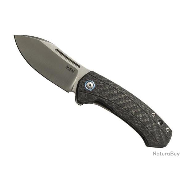 COUTEAU MKM COLVERA BY LIONSTEEL F.CARBONE/TITANIUM GRIS