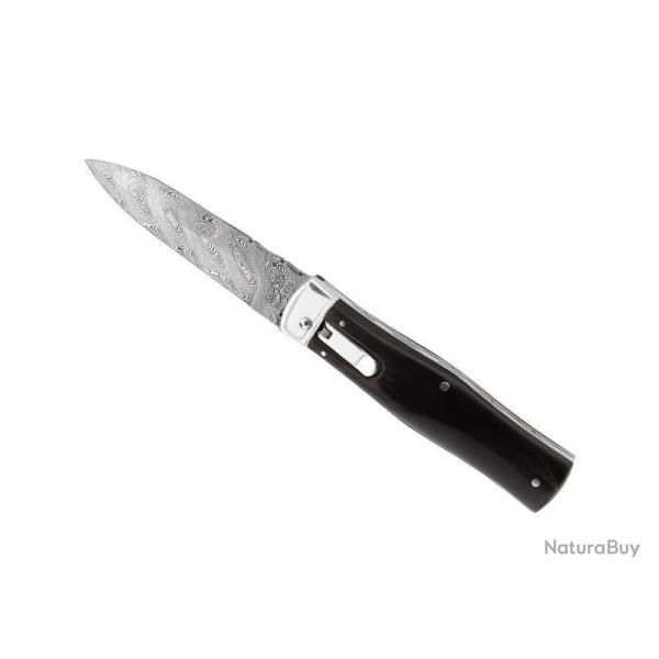 COUTEAU AUTOMATIQUE MIKOV PREDATOR CORNE DE BUFFLE DAMAS