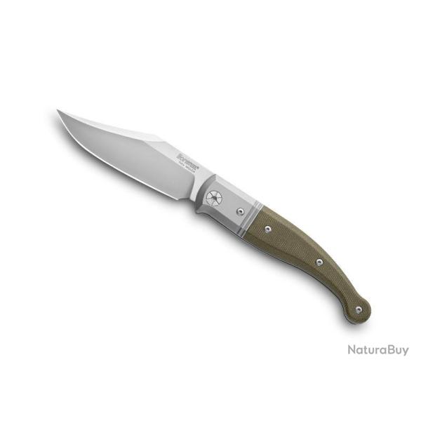 COUTEAU LIONSTEEL GITANO MICARTA VERT
