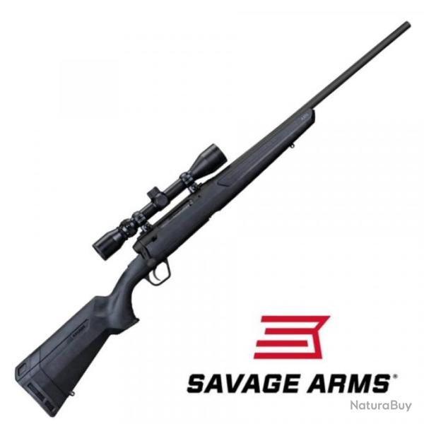CARABINE A VERROU SAVAGE AXIS XP CAL. 243 + LUNETTE 3-9X40 NEUVE (780576)