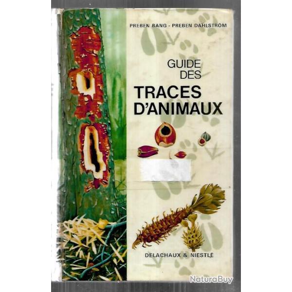 guide des traces d'animaux de preben bang et preben dahlstrom