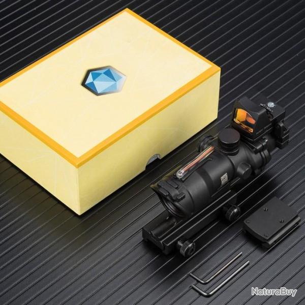 Lunette de vise 4x32, lunette de vise rouge LIVRAISON GRATUITE !!!