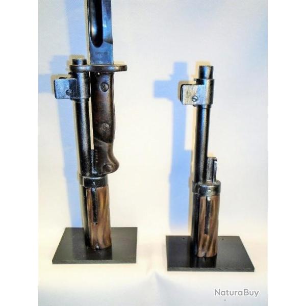 SUPPORT PRESENTOIR POUR BAIONNETTE BAIONNETTE MAUSER 1904/39 VERGUEIRO