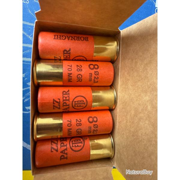 Carts Bornaghi ZZ T4  Paper 28g plombs de 8