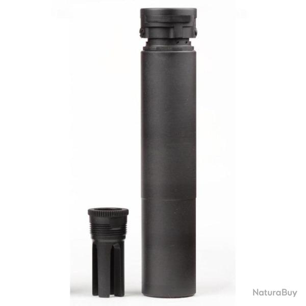 Silencieux Ase Utra Jet-z Cqbs ray� bl - Cal. 223 Rem - 175 mm / 1/2 - 28 UNF