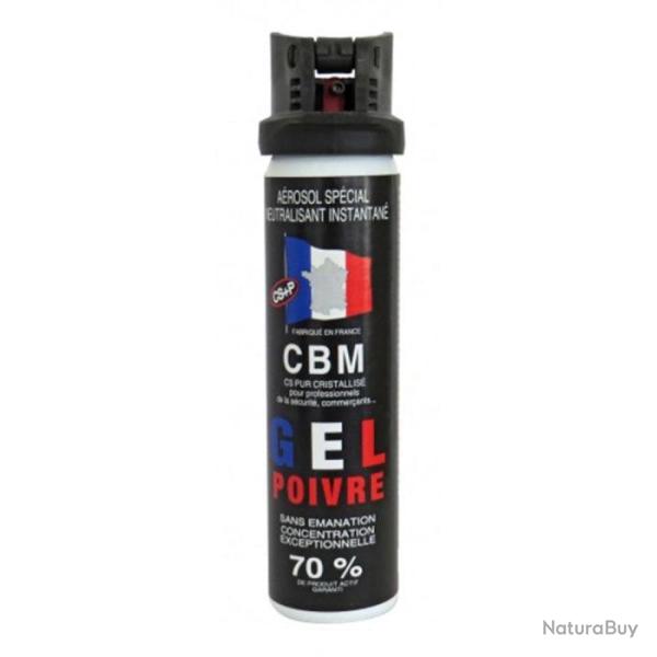 Bombe au poivre CBM Red pepper Clapet - 75 ml / Par 1
