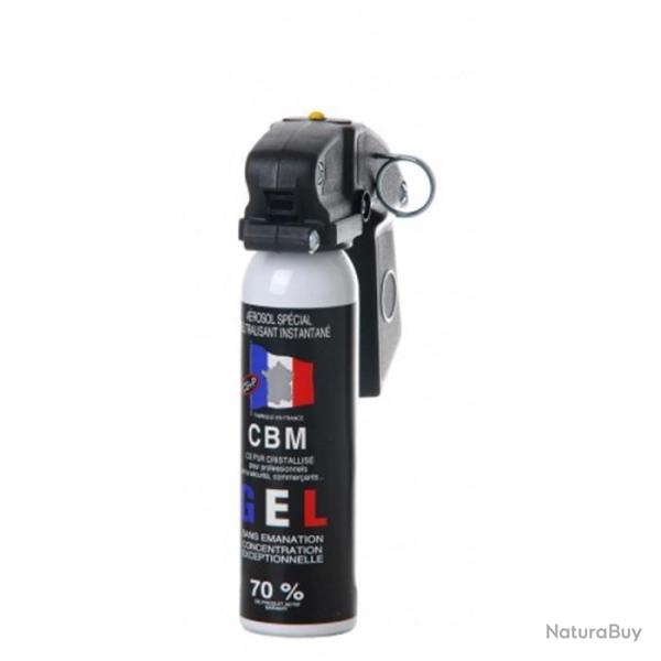 Bombe de d�fense CBM cs poign�e standard - 100 ml - Gaz
