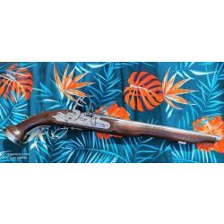 Pistolet anglais &agrave; silex Pr&eacute; XX&egrave;me comme neuf5 ...(r&eacute;plique fonctionnel) payement en 3X