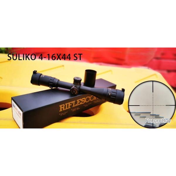 SULIKO optique 4-16x44 ST tactique optique vue vert rouge illumin  LIVRAISON GRATUITE !!!