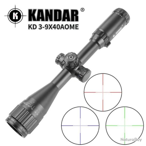 KANDER - 3-9X40 AOME, lunette de vise tactique LIVRAISON GRATUITE!!!