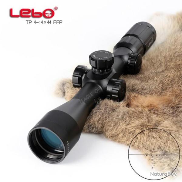 LEBO TP 4-14X44 FFP, tactique, avec rticule de points Mil LIVRAISON GRATUITE!!!