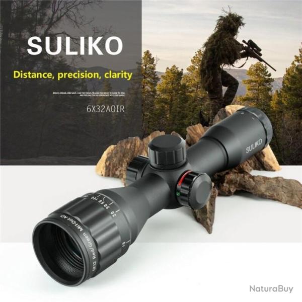 Lunette de vise optique pour la chasse 6X32AO LIVRAISON GRATUITE!!